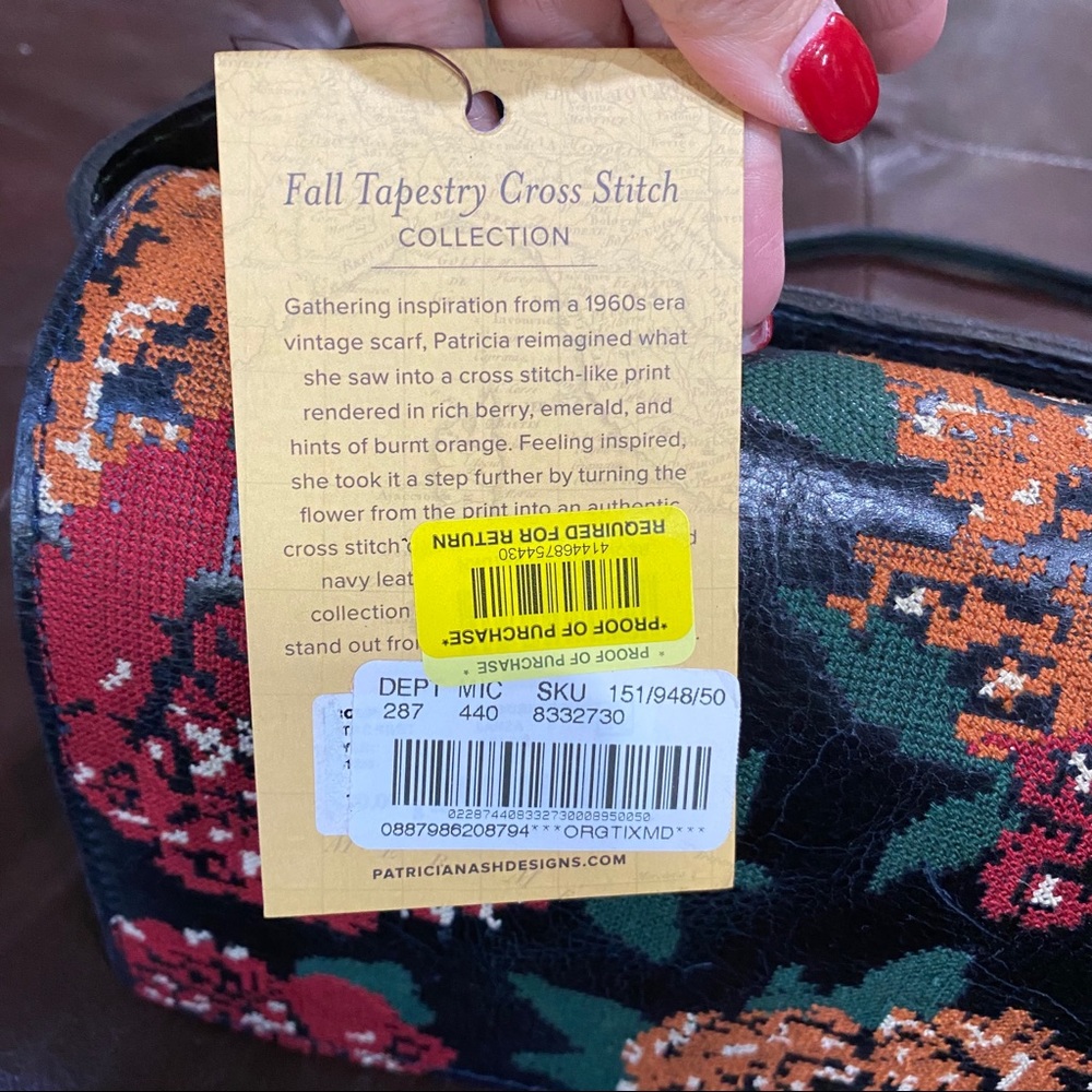 Patricia Nash NWT crossbody - Picture 8 of 8